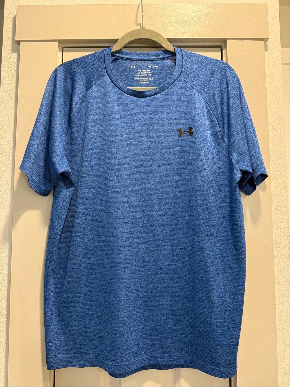 Under Armour Men's Short Sleeve Performance Tee - Heather Blue